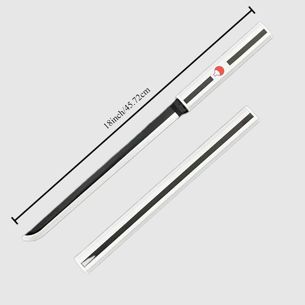 18inch Naruto Uchiha Sasuke Katana Blade Real Size japanese Sword Anime Wooden Sword Cosplay Prop