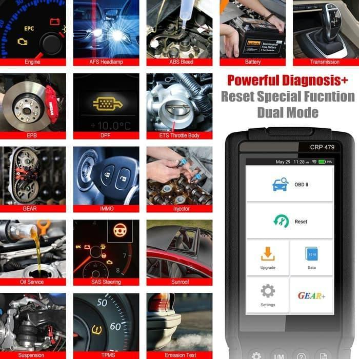 scanner mobil launch crp479 original dari pada easydiag