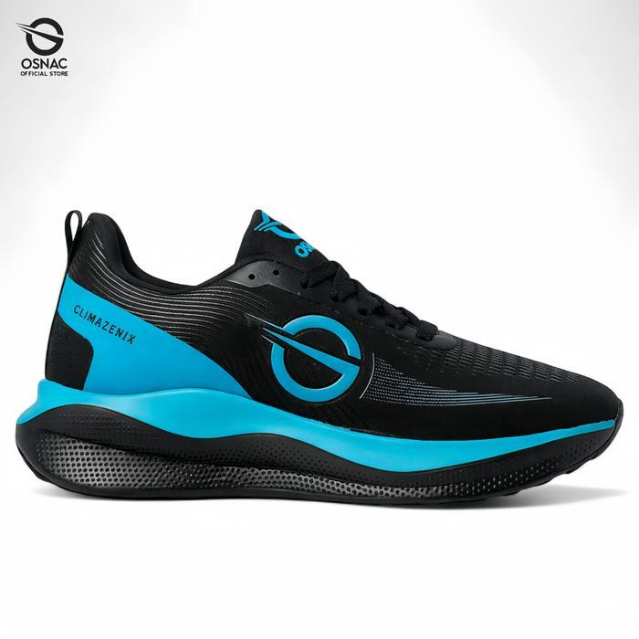 Specs Sports - Osnac Climazenix Hitam Tosca Sepatu Running Lari Joging Voli Olahraga Pria Wanita