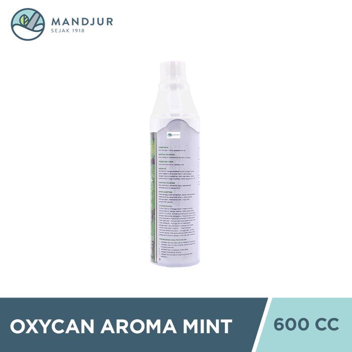 Oxycan Aroma Mint 600 Cc - Oxygen / Oksigen Portable