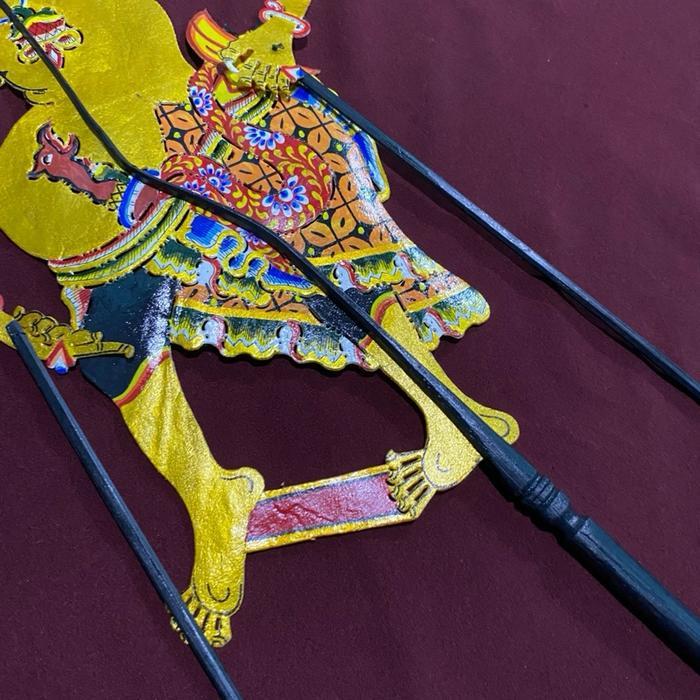 TERLARIS Wayang gareng/wayang kulit asli