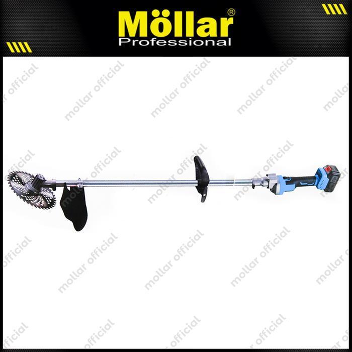 MOLLAR CGT20750 Mesin Potong Rumput 20V Cordless Grass Cutter Trimmer