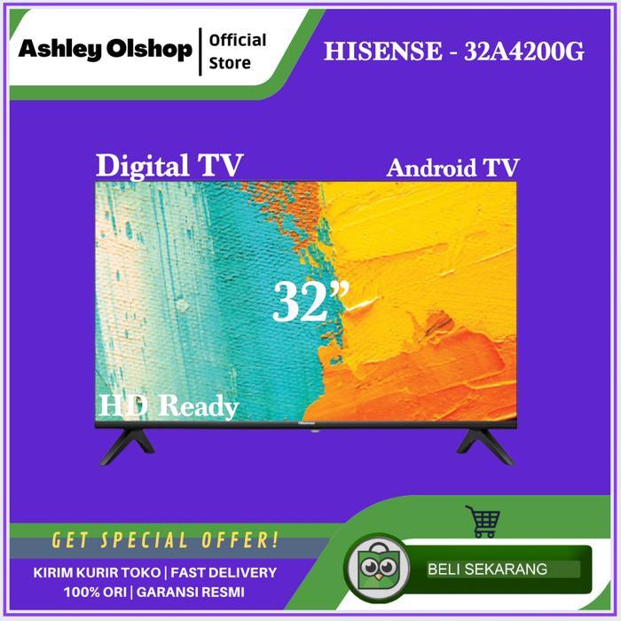 TV Android 32 Inch Murah Hisense 32A4200G 32 Inch Digital TV Smart 32