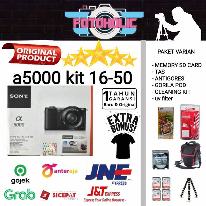 SONY A5000 KIT 16-50MM OSS / KAMERA SONY ALPHA 5000 KIT 16-50MM / KAMERA SONY ALPHA A5000 - DISTRIBU