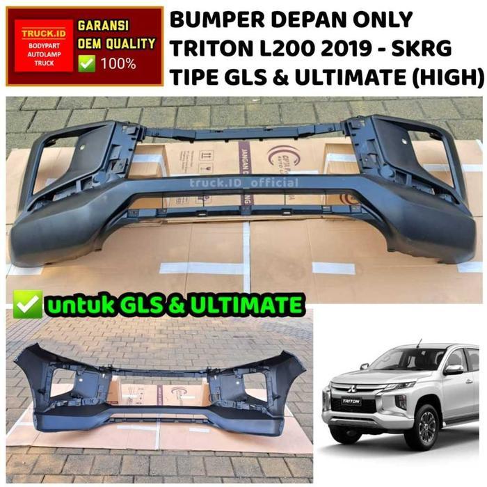 BEMPER BUMPER DEPAN TRITON L200 2019 2020 2021 2022 (EXCEED GLS)