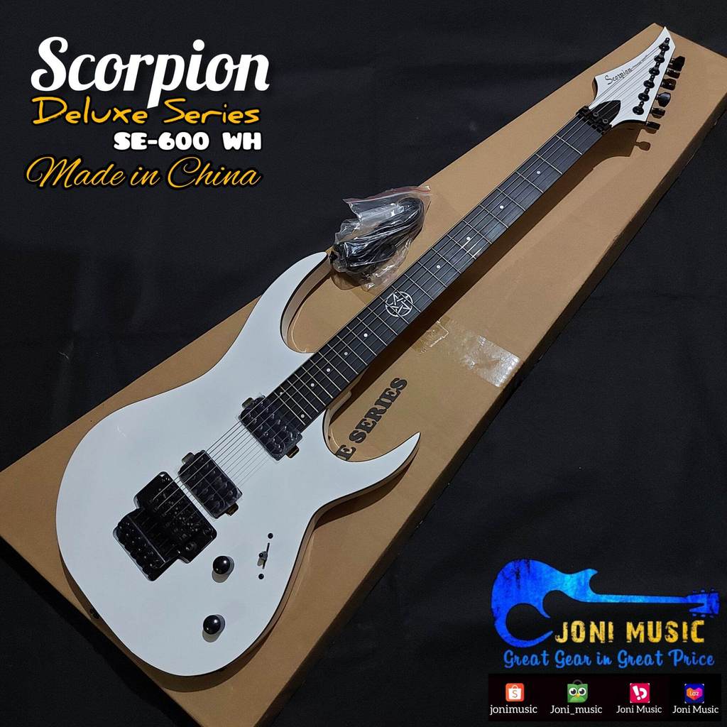 Gitar Scorpion SE-600 SE 600 Deluxe Series Original