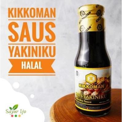 Kikkoman Yakiniku Sauce 300 Gram Saus Marinasi Saos Bbq Premium Halal