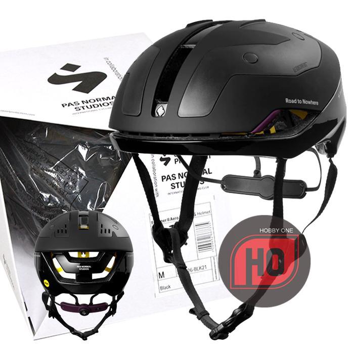 Sweet tection Falconer II Aero ps Pns Helmet Black - Helm Sepeda