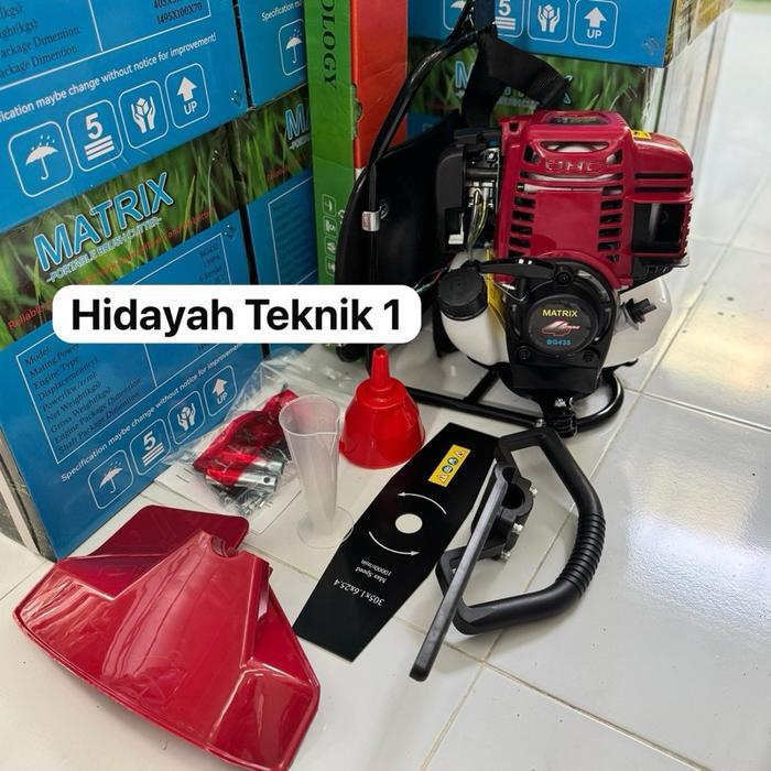 Matrix Mesin Potong Rumput Gendong BG 435 BG435 4 Tak TERBAIK