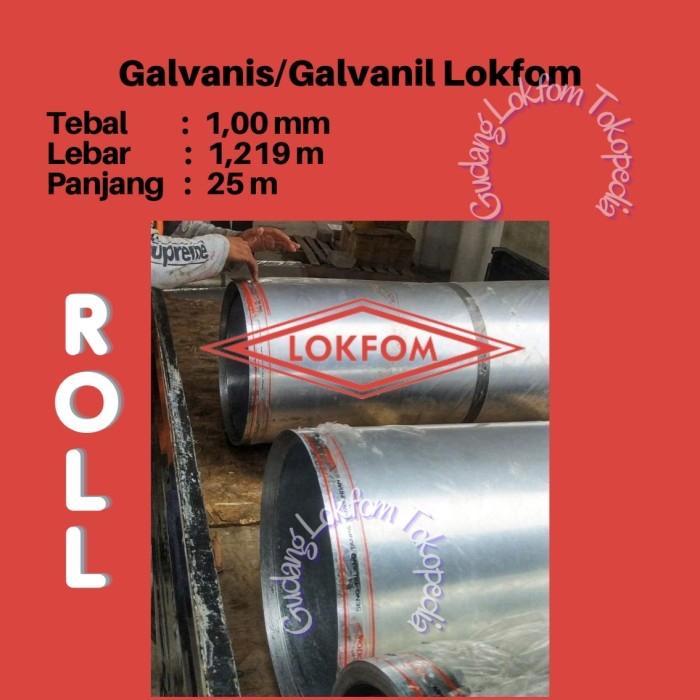 Seng Galvanis Galvanil BJLS Lokfom 1,00 mm (roll)