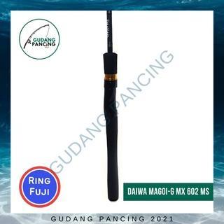 Rod Joran Pancing Daiwa Magoi-G MX 602MHS 602MS - Ring Fuji