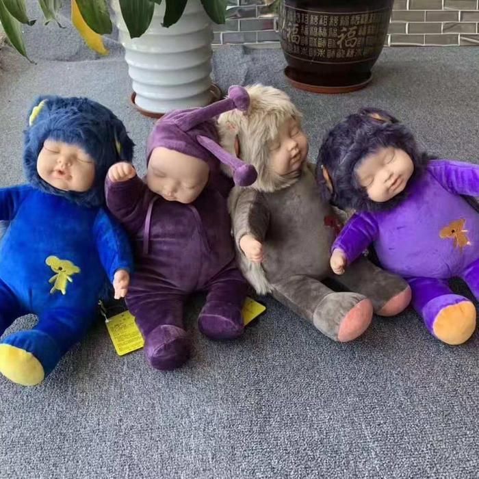 Boneka Sleeping Baby Bieber Ori 42 Cm #Gratisongkir