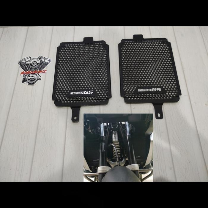 radiator guard bmw Gs 1250 grill radiator bmw gs hitam