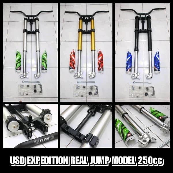 USD UPSIDE DOWN SHOCK DEPAN REALJUMP EXPEDITION PNP KLX DTRACKER