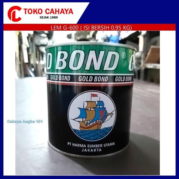 Lem Kuning G600 1Kg Utk Kulit, Busa, Spon Eva