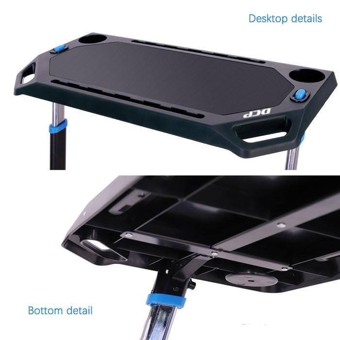 Kindemart- Dcp Original Bicycle Trainer Desk Adjustable Meja Sepeda Zwift Roller