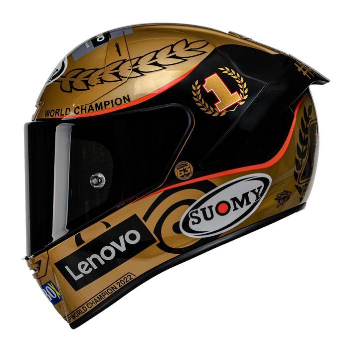 TERLARIS HELM SUOMY SR-GP REPLICA PECCO WORLD CHAMPION 2022/E06