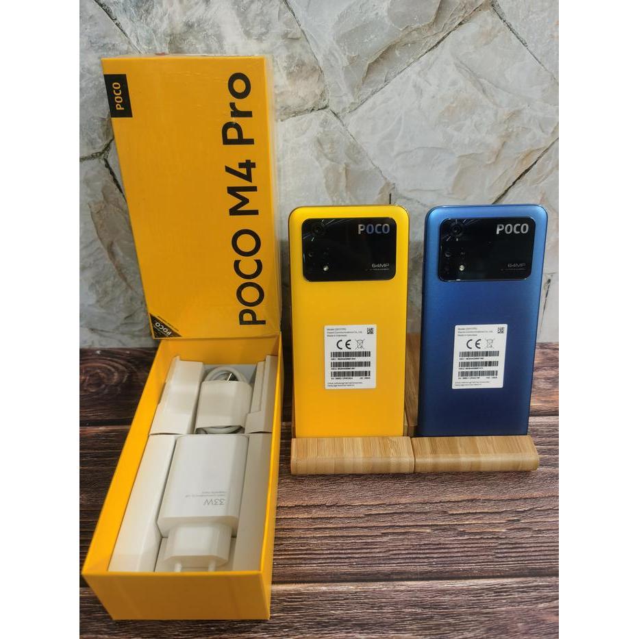 XIAOMI POCO M4 PRO -RAM 6/128,8/256 -FULLSET&BATANGAN - SECOND GRADE A - 6/128 FULSET