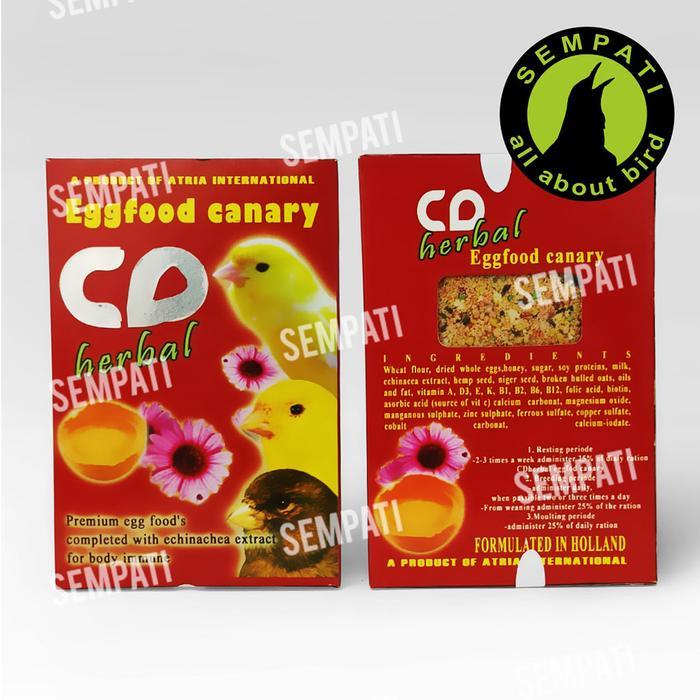 SEMPATI Pakan Burung CD Kenari Lovebird Cd Egg Food