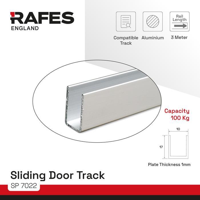 RAFES RODA REL PINTU GESER - RAIL SLIDING DOOR SERIES MAX BEBAN PINTU 250KG
