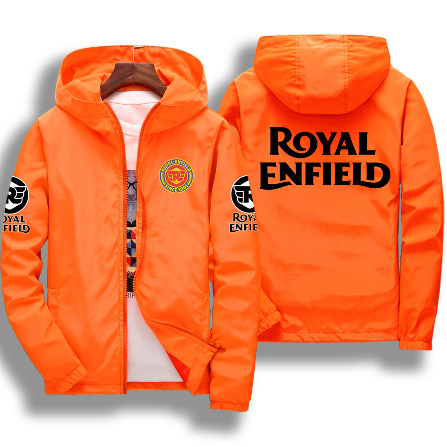 2026 New Retro Style Royal Enfield Motorcycle Jacket Racing Jacket Windbreaker Outdoor Sports Jacket
