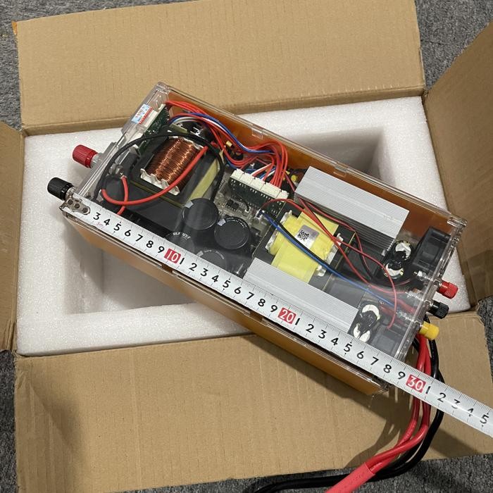 SAMUS 1600M DC12V 4000W INVERTER LISTRIK CERDAS PENGUAT ELEKTRONIK KELUARAN SILIKON GANDA