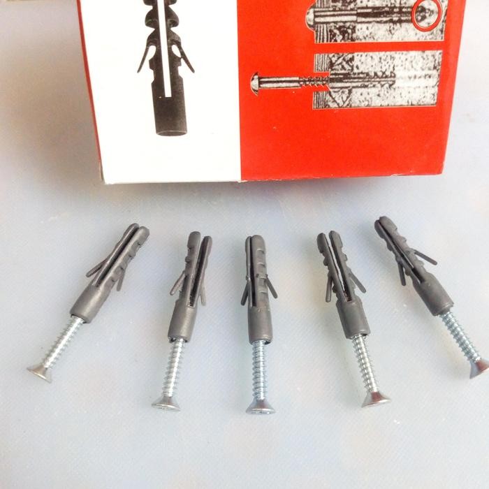 STOK TERBATAS  PAKET FHISER S8 DAN SEKRUP TAPPING FAB 8X2 TERJANGKAU