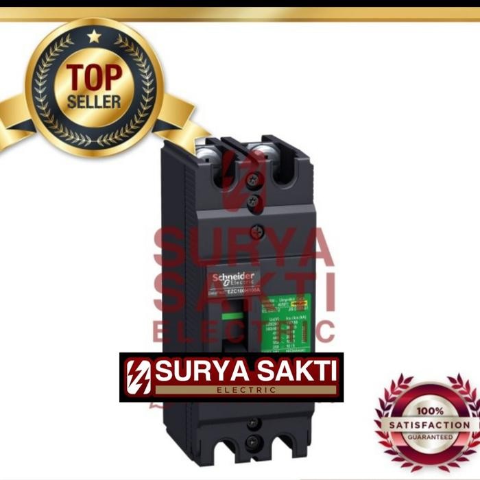 SCHNEIDER EasyPact MCCB EZC100H 32A / 32 A 2P 30KA MCCB
