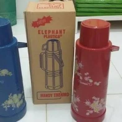(Best) TERMOS AIR PANAS PLASTIK 2 LITER ELEPHANT MASPION GAJAH