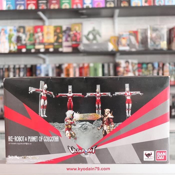Ultra-Act Ultraman Ace Robot & Planet Of Golgotha Original Ultra Act