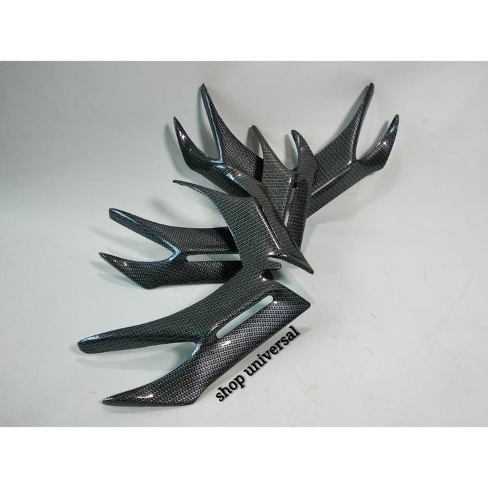 (Stok Terbatas) Winglet Vario 125 150 New 2018 Carbon Aksesoris Vario 2018