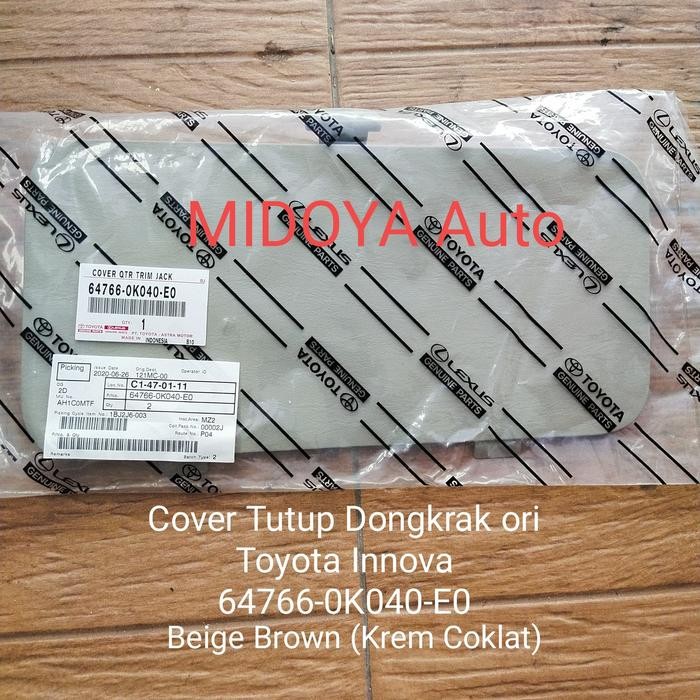 Bagus Tutup Dongkrak Innova Ori Terlariss 