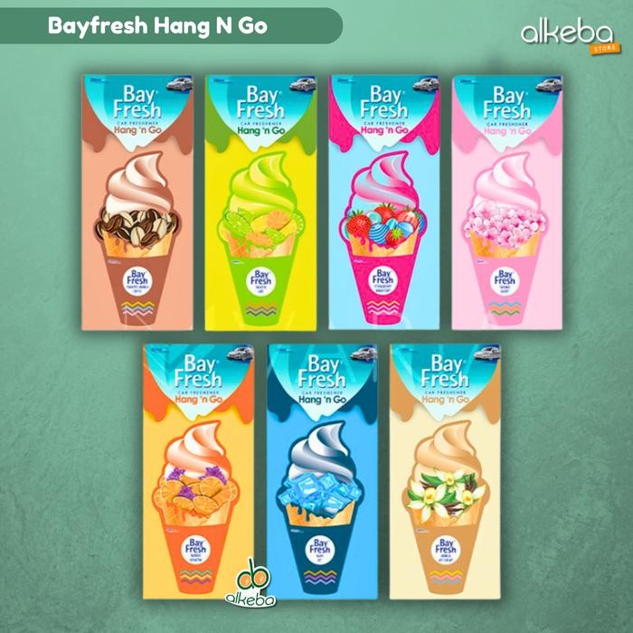 Bayfresh Hang N Go Pengharum Ruangan Mobil Gantung Car Freshener