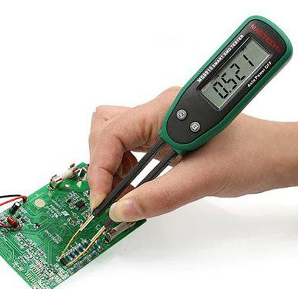 Smart SMD Tester Mastech MS-8910 Resistance Capacitance Diode MS8910