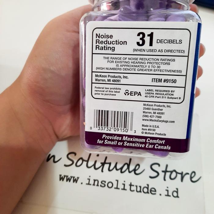 Mack's Ultra Soft Foam Earplug 50 Pair Macks