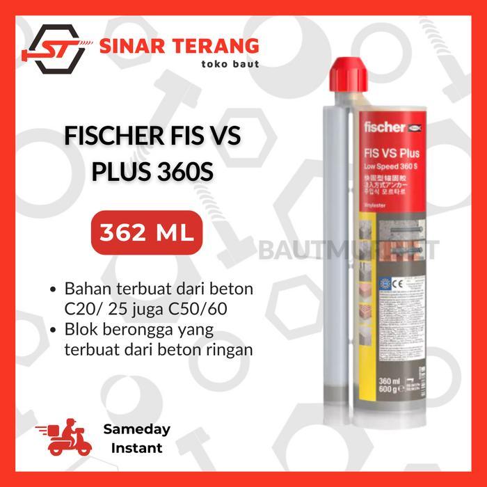 Lem Angkur Fischer Fis VS Plus 360 S - Lem Beton - Chemical Anchor