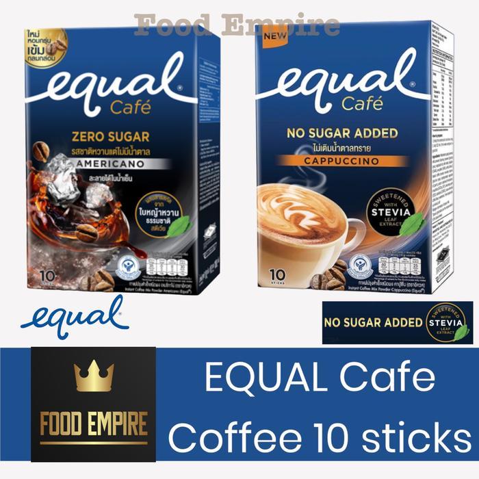 Ready Equal Coffee No Sugar Added Coffee Mix Kopi Equal Cafe