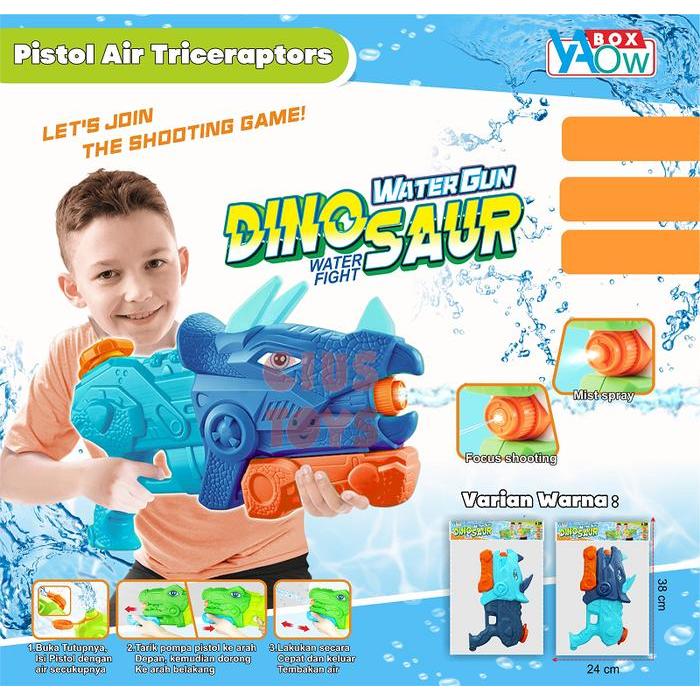 abmg- Mainan Pistolan Air Dinosaurus Water Gun Besar