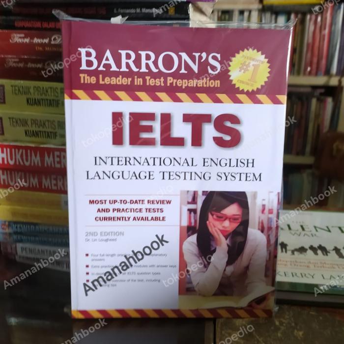 Buku Barron's the Leader In Test Preparation IELTS - Best Seller Ori