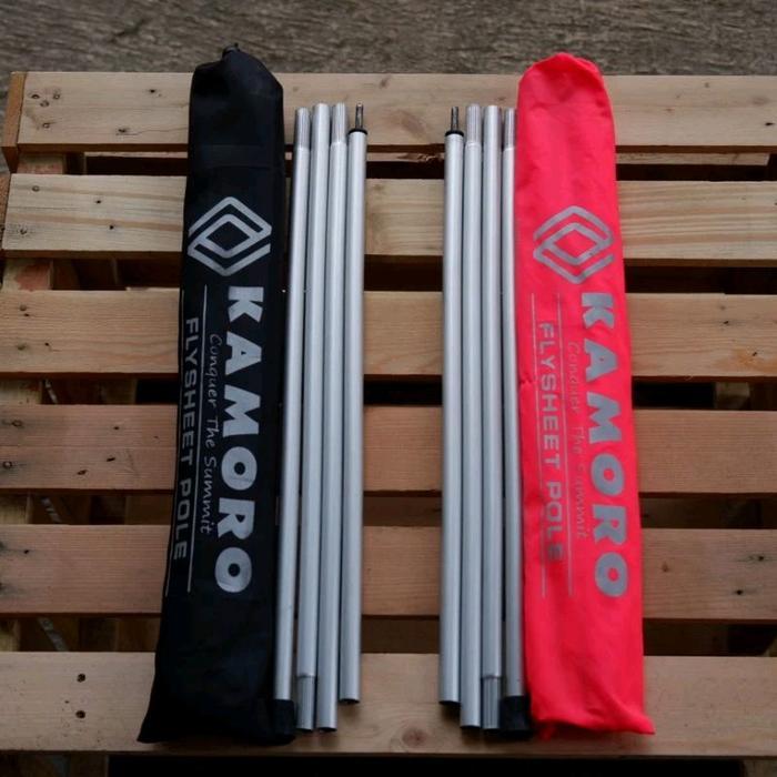 Kamoro Tiang Flysheet 200X200 Cm - Tent Set Frame Sepasang