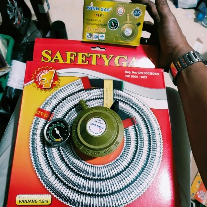 Regulator Winn Gas Sle 888 Paket Selang Safety
