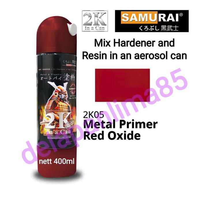 Samurai Paint 2K05 Metal Primer/Epoxy Besi/Surfacer/Cat Semprot/Pylox