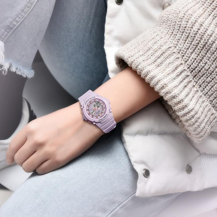 n5en- Digitec Dg-4100T - Jam Tangan Wanita - Double Time - 4100 - Original