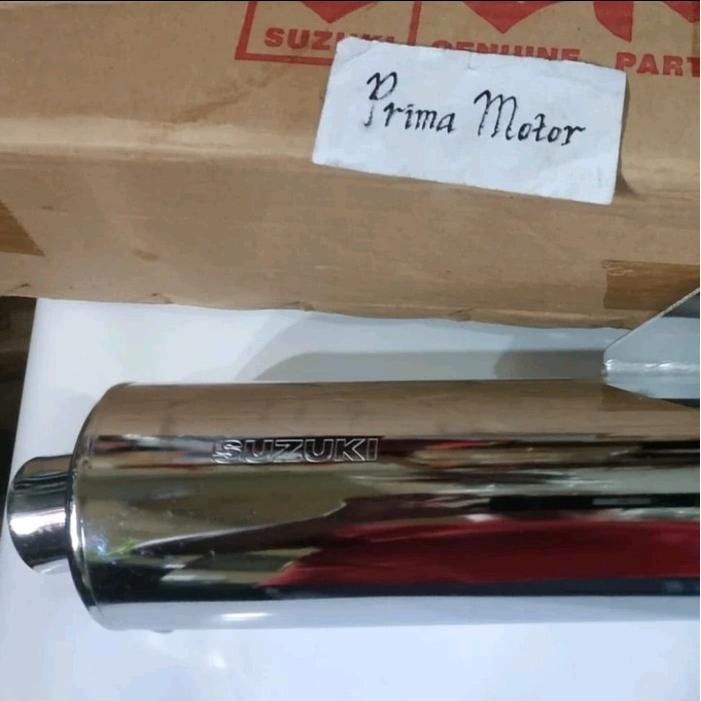 Muffler Silencer Knalpot Satria Fu Lama Ori Suzuki Sgp
