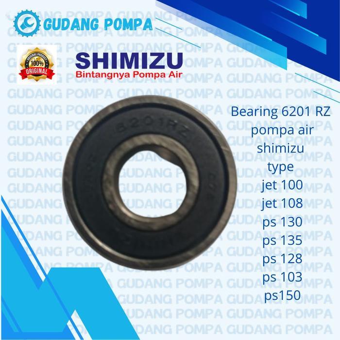 Bearing/Klaher 6201 2RS Pompa Air Shimizu PS 128/130/135 Original