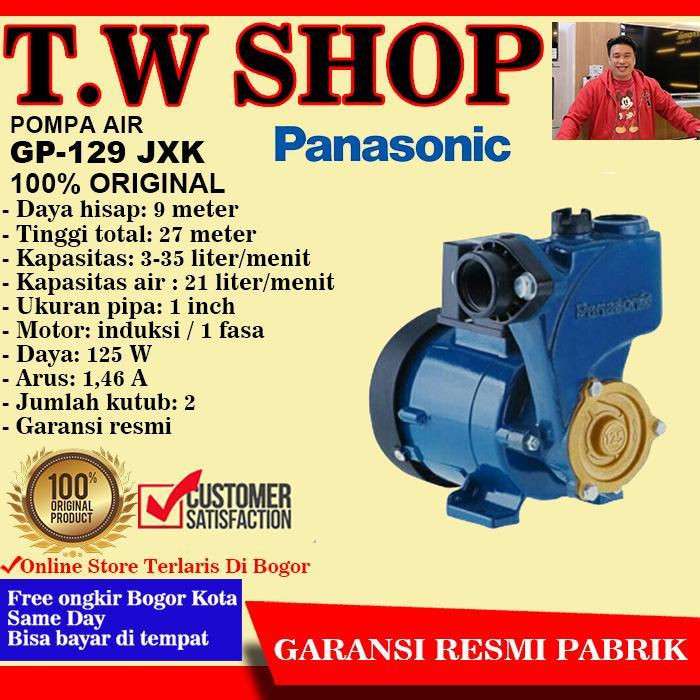 Mesin Air /Pompa Air Panasonic Gp 129 Jxk Gp129Jxk