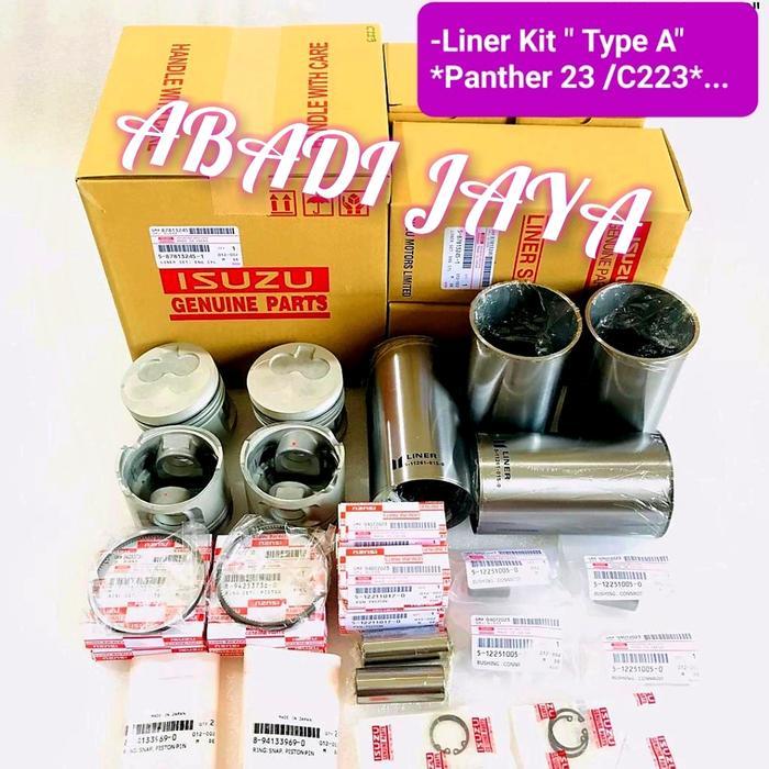 Baru Liner Kit Komplit Isuzu Panther 2.3 2300Cc C223 Original Ori Berkualitas