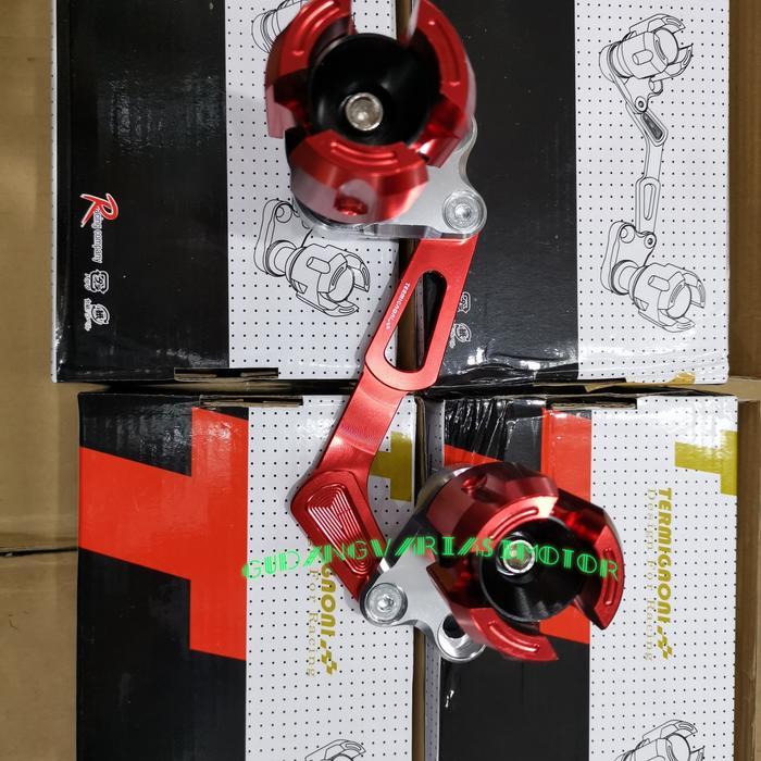 Slider Knalpot Nmax Cnc Warna Gold