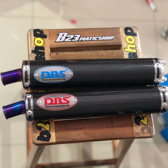 TERLARIS silencer dbs carbon titanum dbs thailand selencer dbs ninja dll READY STOCK