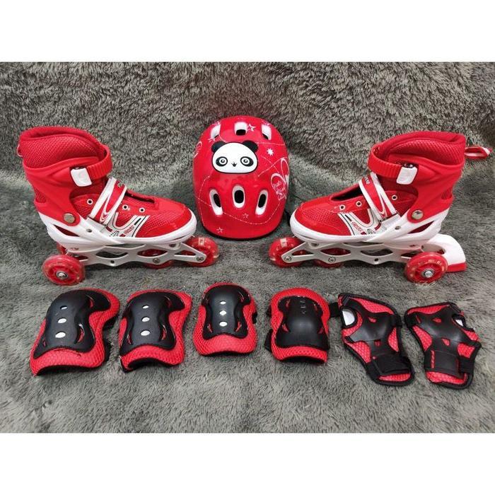 Sepatu Roda Anak Dan Dewasa / Inline Skate (Bisa Setting Roda Bajaj) Original
